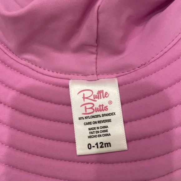 Ruffle Butts Swim Hat - Picture 3 of 3